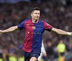 莱万欧冠淘汰赛已经打进34球，追平本泽马并列历史第三仅次梅罗