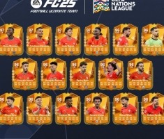 沙特电竞世界杯-FC25限时推出欧国联卡：C罗、努诺-门德斯、莱奥、内维斯总评97分